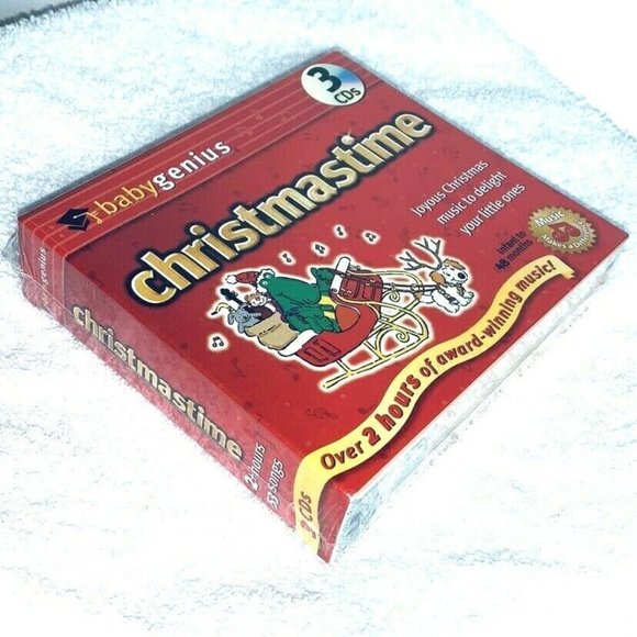 Baby Genius Childrens Christmastime Songs 3-CD Set - Picture 8 of 8